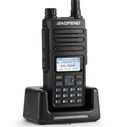 Baofeng DM-1801 Pro in desktop charger