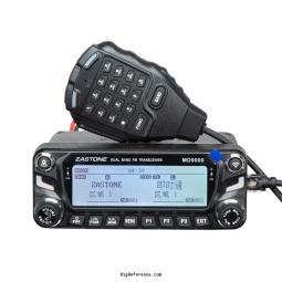 Front view with microphone