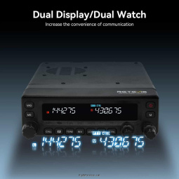 Front panel, dual display