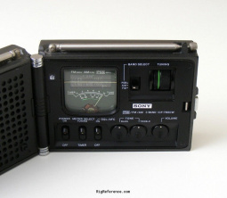 Close-up  of the controls