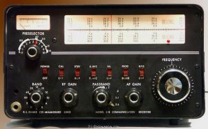 Drake 2-B, Desktop Shortwave Receiver | RigReference.com