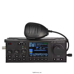 Front view with microphone