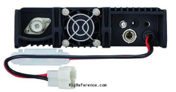 Rear panel with cooling fan
