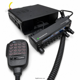 Main unit with detached control head and microphone