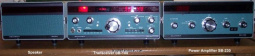 Heathkit SB-104 - complete line, speaker, trx Sb-104 and Power Amplifier SB-230