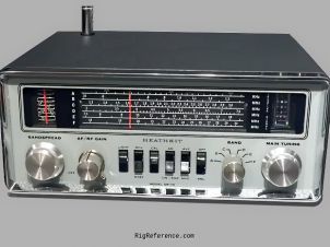 Heathkit GR-78 General Coverage Receiver - Front View - Submitted by Pancho Cheja