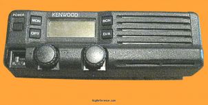 Kenwood TK-630 - Basic Front Panel - Submitted by Pancho Cheja
