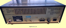 Lafayette Telsat 1050 - Rear view