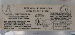 Rear label