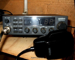 Front view with microphone.