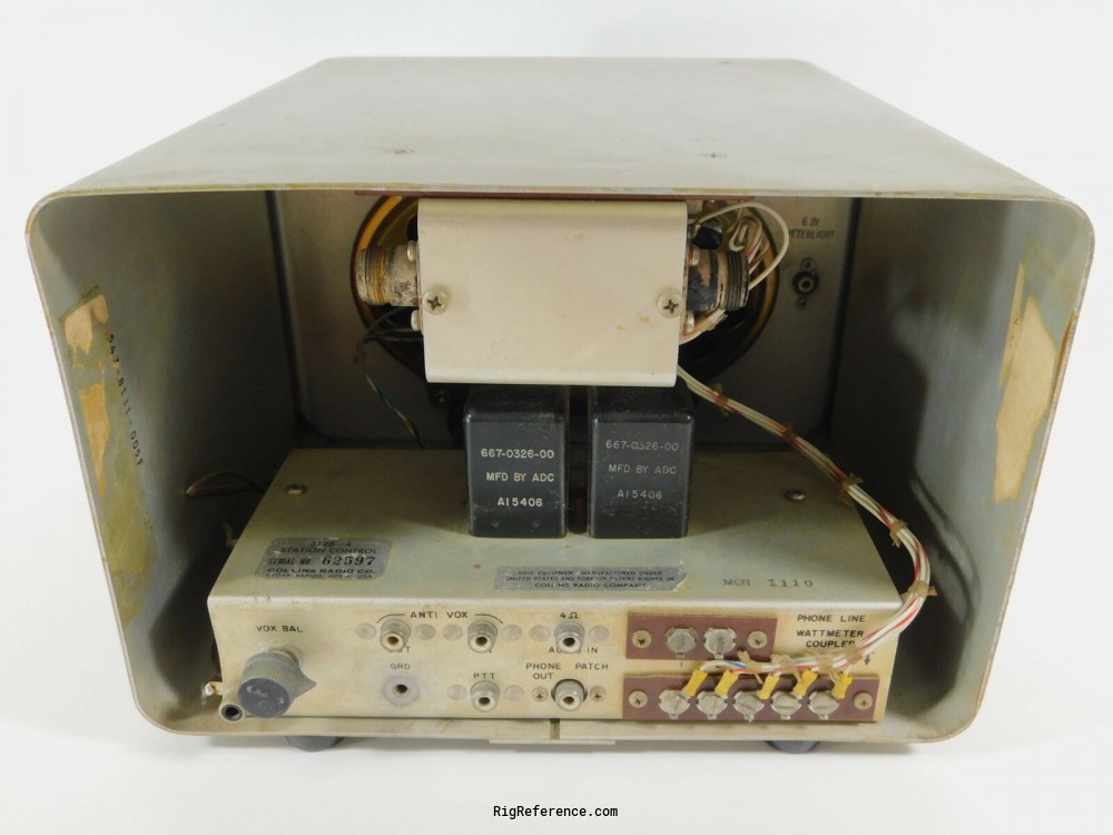 Collins 312B-4/5, Desktop Shortwave Station Control | RigReference.com