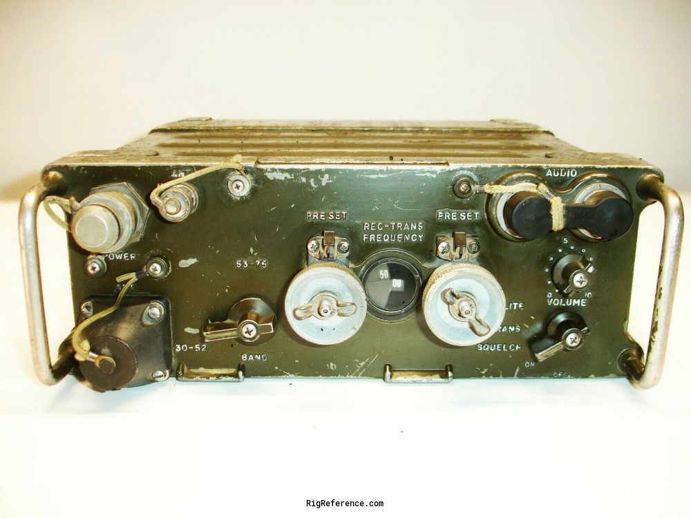 Military AN/PRC77, Portable VHF Transceiver