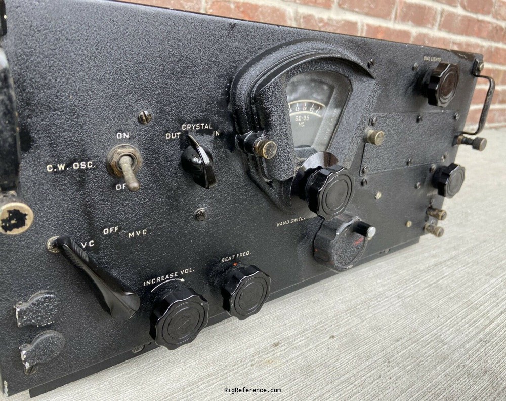 Military BC-348, Desktop Shortwave receiver | RigReference.com