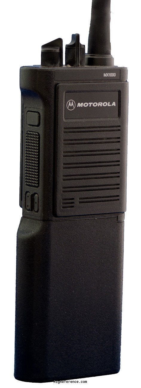 Motorola MX1000, Handheld VHF/UHF Transceiver | RigReference.com