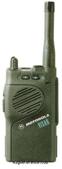 Motorola Visar, Handheld VHF/UHF Transceiver | RigReference.com