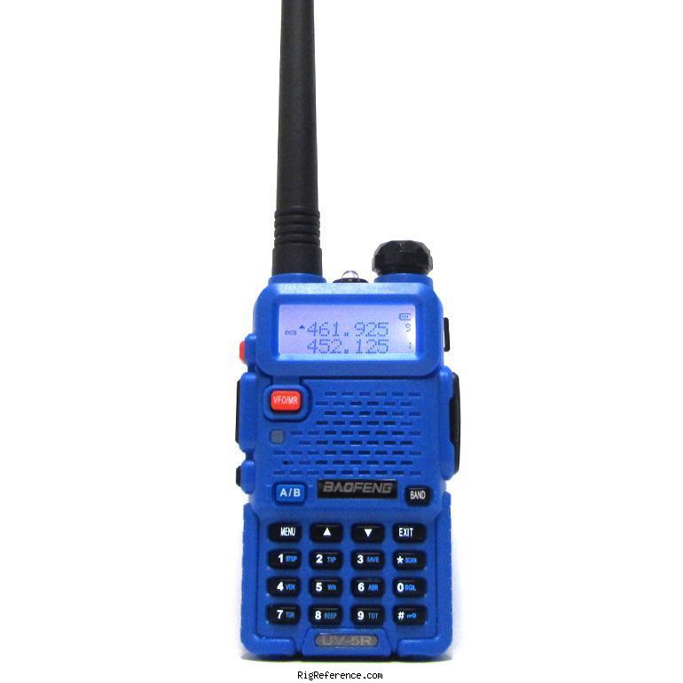 Baofeng UV-5R, Dual band FM Transceiver | RigReference.com