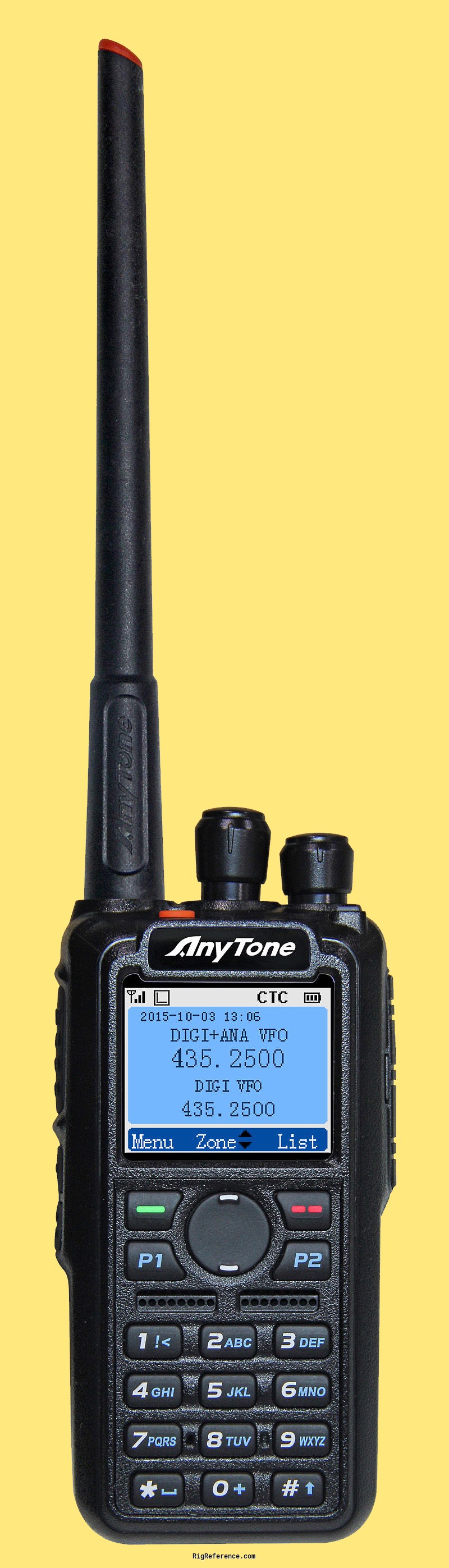 Anytone ATD868UV, Mobile 2m/70cm transceiver