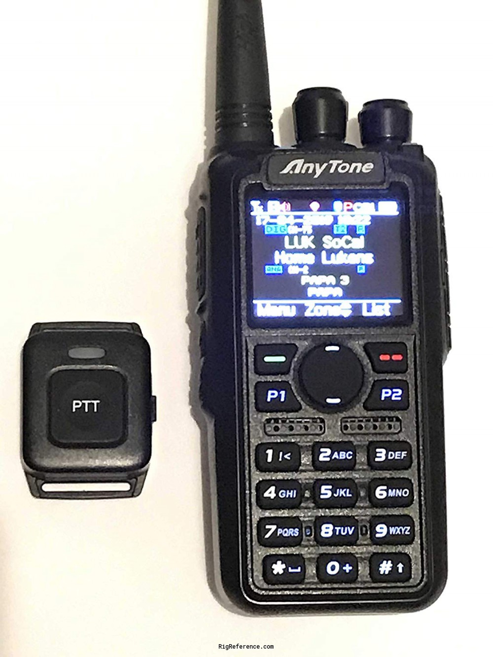 Anytone AT-D878UV, Mobile 2m/70cm transceiver | RigReference.com