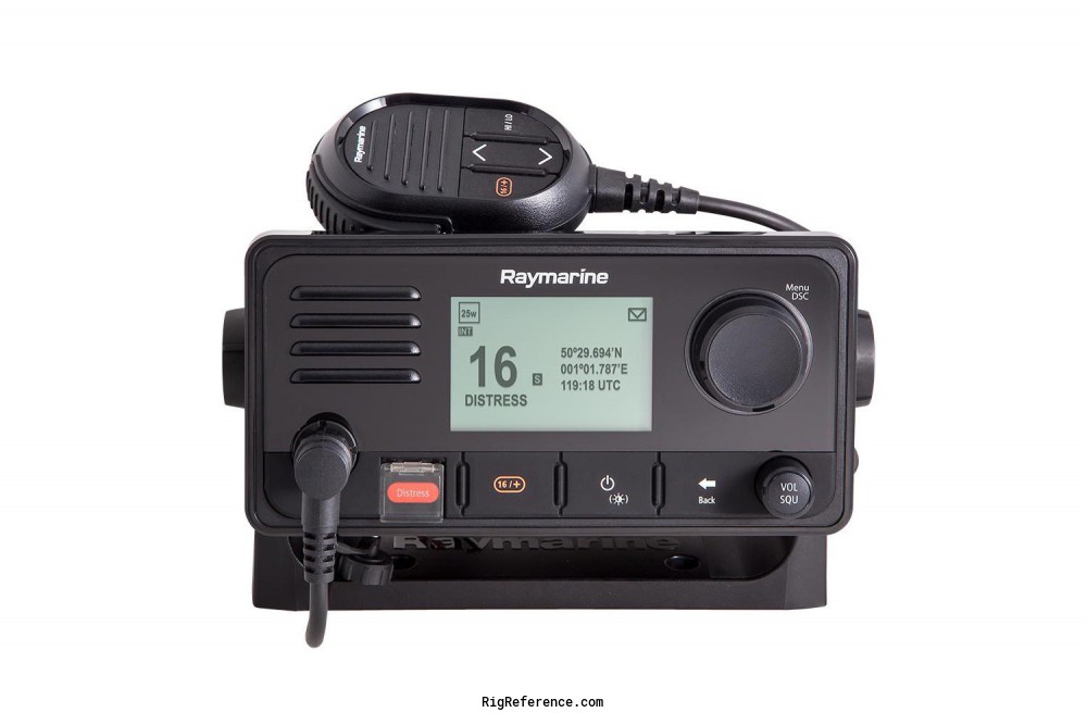 Raymarine RAY63, Mobile VHF Marine Transceiver | RigReference.com