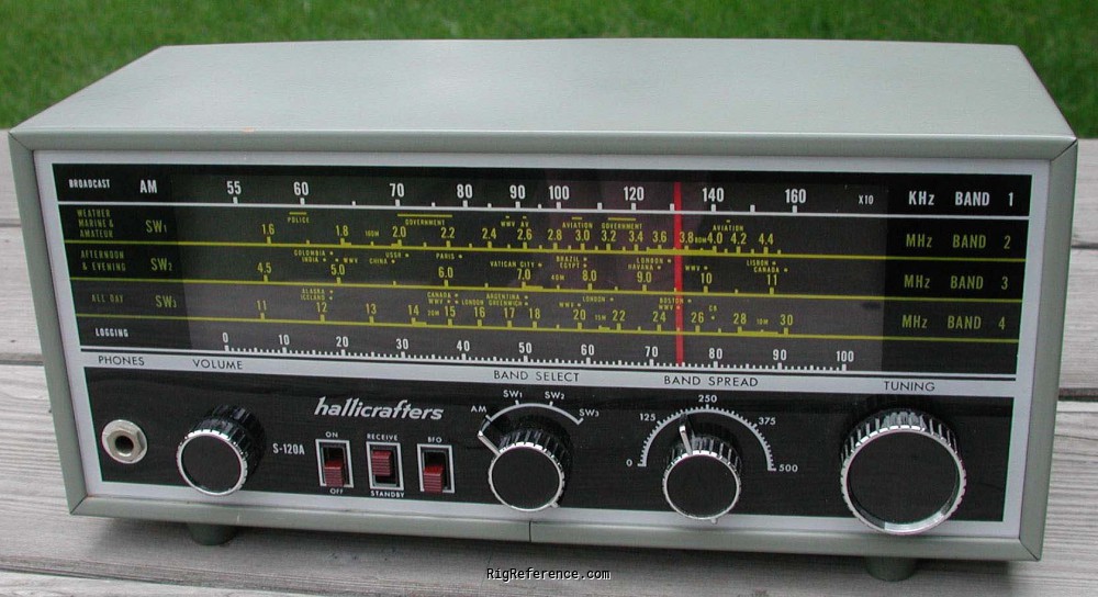 Hallicrafters S120A, Desktop Shortwave receiver
