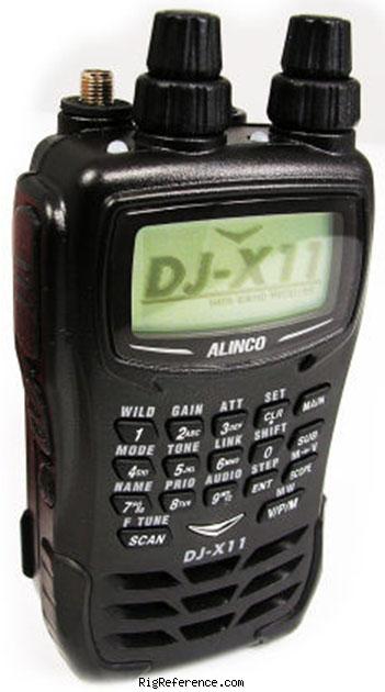 Alinco DJ-X11, Handheld HF/VHF/UHF Scanner / receiver 