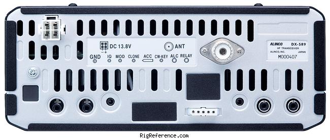 Alinco DX-SR9, Desktop Shortwave Transceiver | RigReference.com