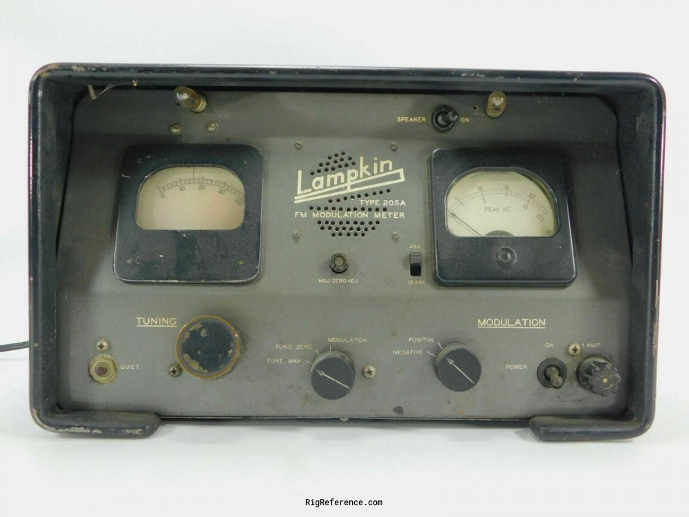 Lampkin Type 205A, FM Modulation Meter