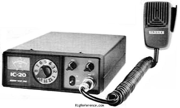 ICOM IC-20, VHF Transceiver | RigReference.com
