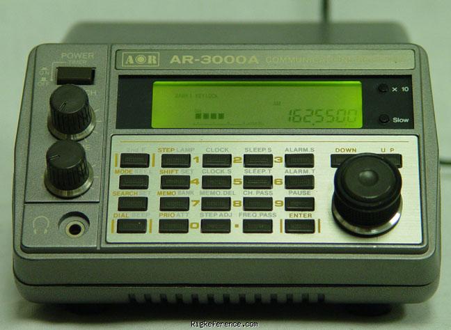 AOR AR-3000A, Desktop HF/VHF/UHF Scanner / receiver | RigReference.com