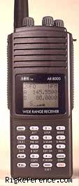 AOR AR-8000, Handheld HF/VHF/UHF Scanner / receiver | RigReference.com
