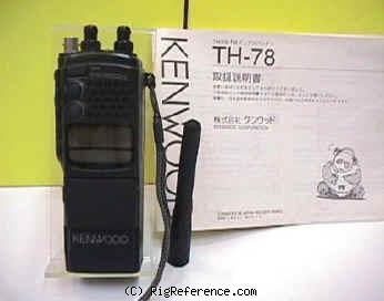 Kenwood TH-78E, Handheld VHF/UHF Transceiver | RigReference.com