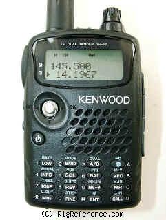 Kenwood TH-F7E, Handheld VHF/UHF Transceiver | RigReference.com