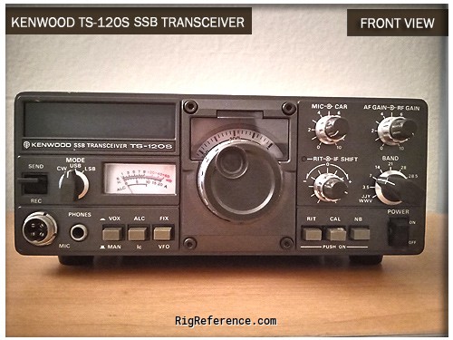 Kenwood TS-120S, Desktop Shortwave Transceiver | RigReference.com