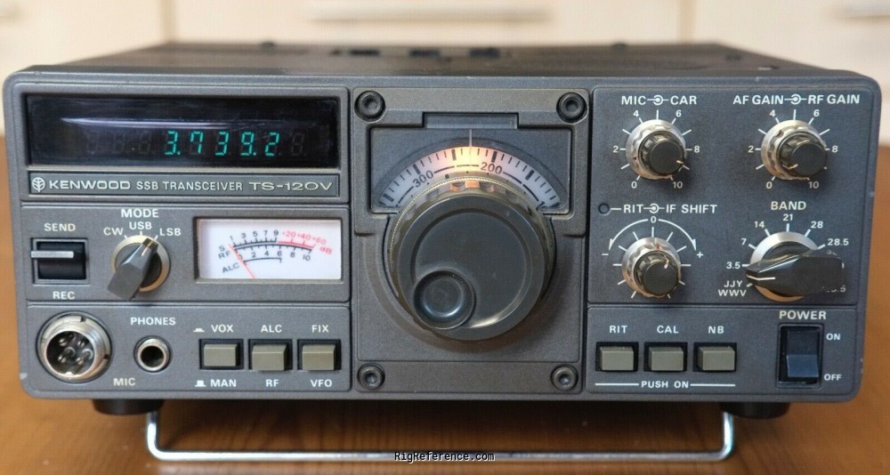 Kenwood TS-120V, Desktop Shortwave Transceiver | RigReference.com