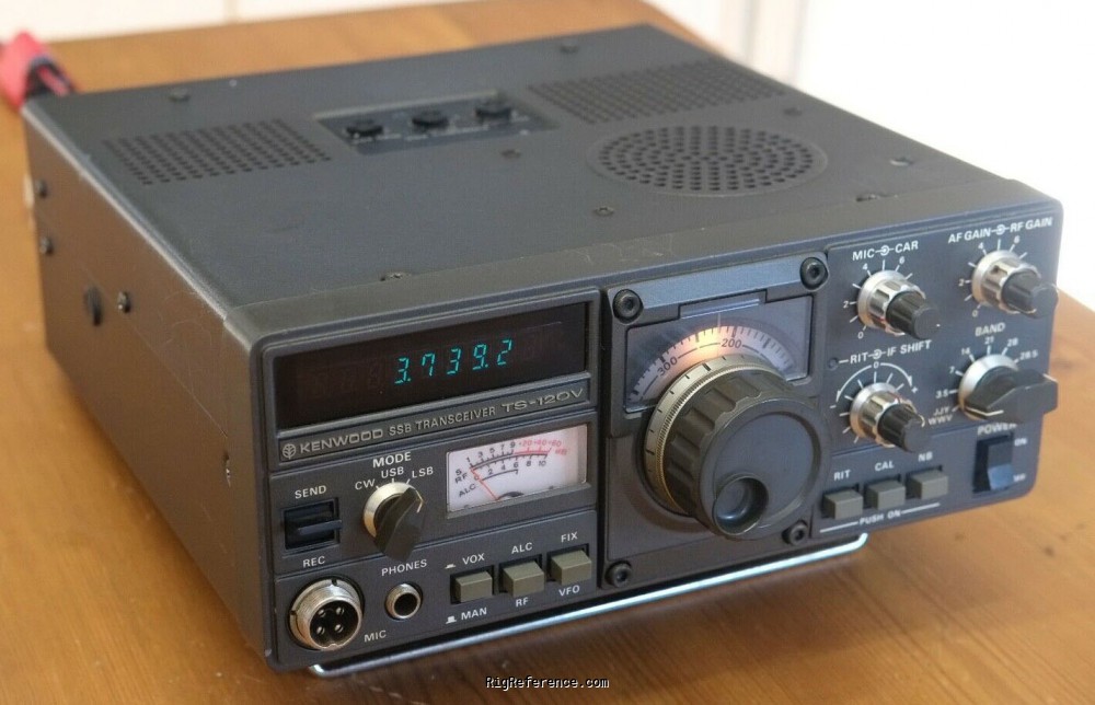 Kenwood TS-120V, Desktop Shortwave Transceiver | RigReference.com