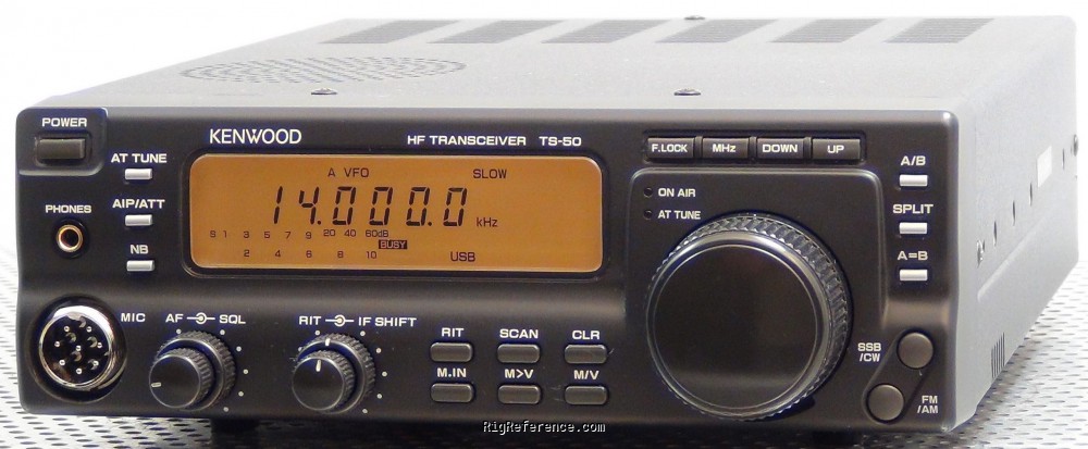 reinigen Tenslotte ga sightseeing Kenwood TS-50S, Desktop Shortwave Transceiver | RigReference.com