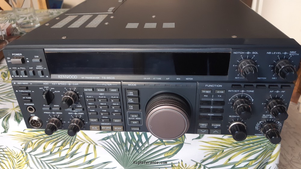 Kenwood TS-850S, Desktop Shortwave Transceiver | RigReference.com