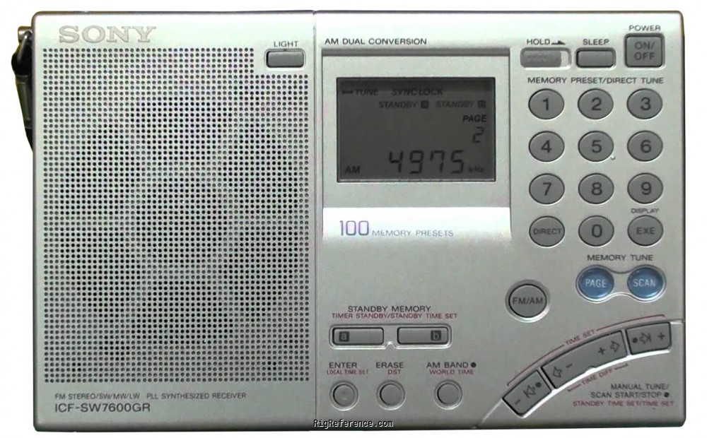 SONY ICF-SW7600GR - ラジオ・コンポ