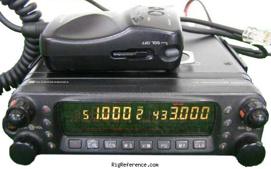 Standard C-5900D, Mobile VHF/UHF Transceiver | RigReference.com