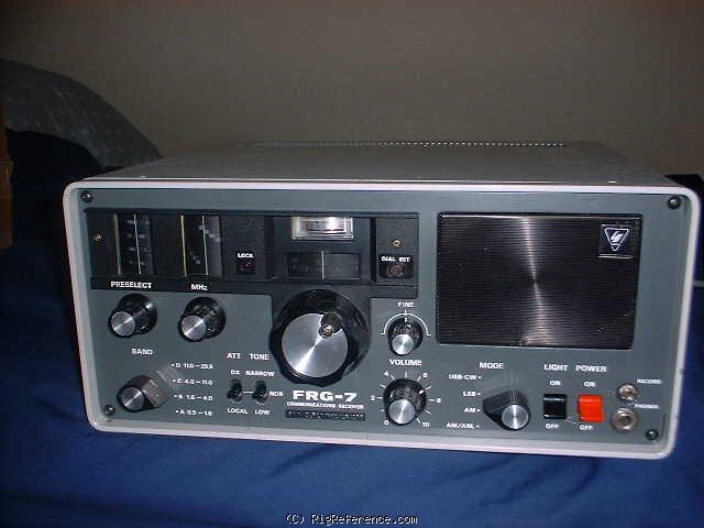 Yaesu FRG-7, Desktop Shortwave receiver | RigReference.com