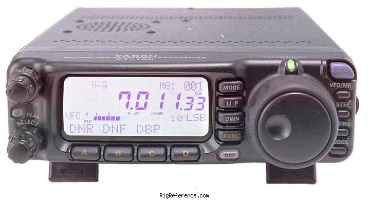 Yaesu FT-100, HF/VHF/UHF Transceiver | RigReference.com