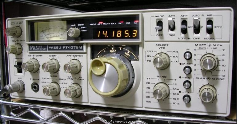 Yaesu FT-107, Desktop Shortwave Transceiver | RigReference.com