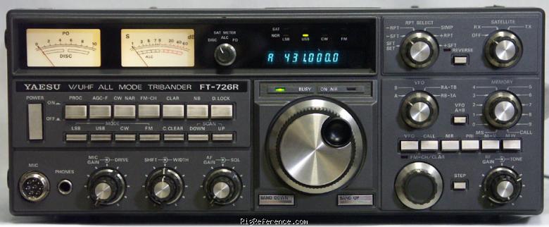 Yaesu FT-726R, Desktop VHF Transceiver | RigReference.com