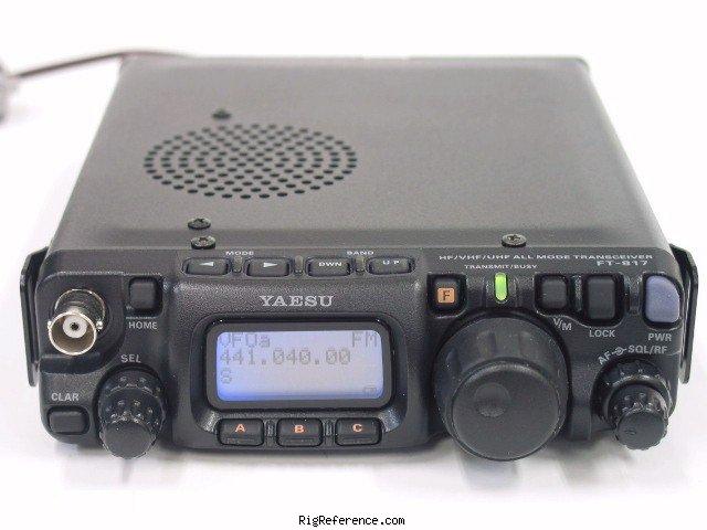 Yaesu FT-817, Mobile HF/VHF/UHF Transceiver | RigReference.com