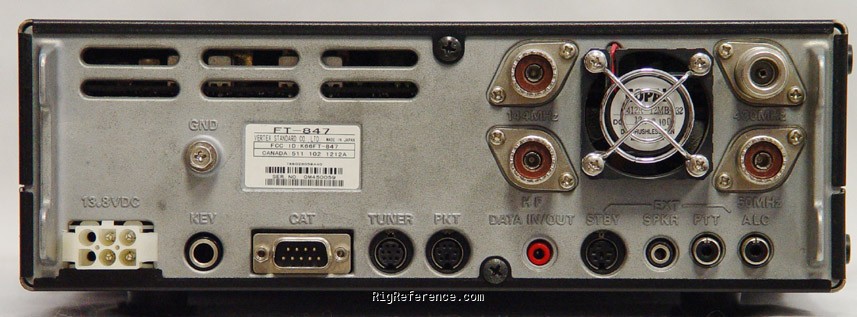 Yaesu FT-847, Desktop HF/VHF/UHF Transceiver | RigReference.com