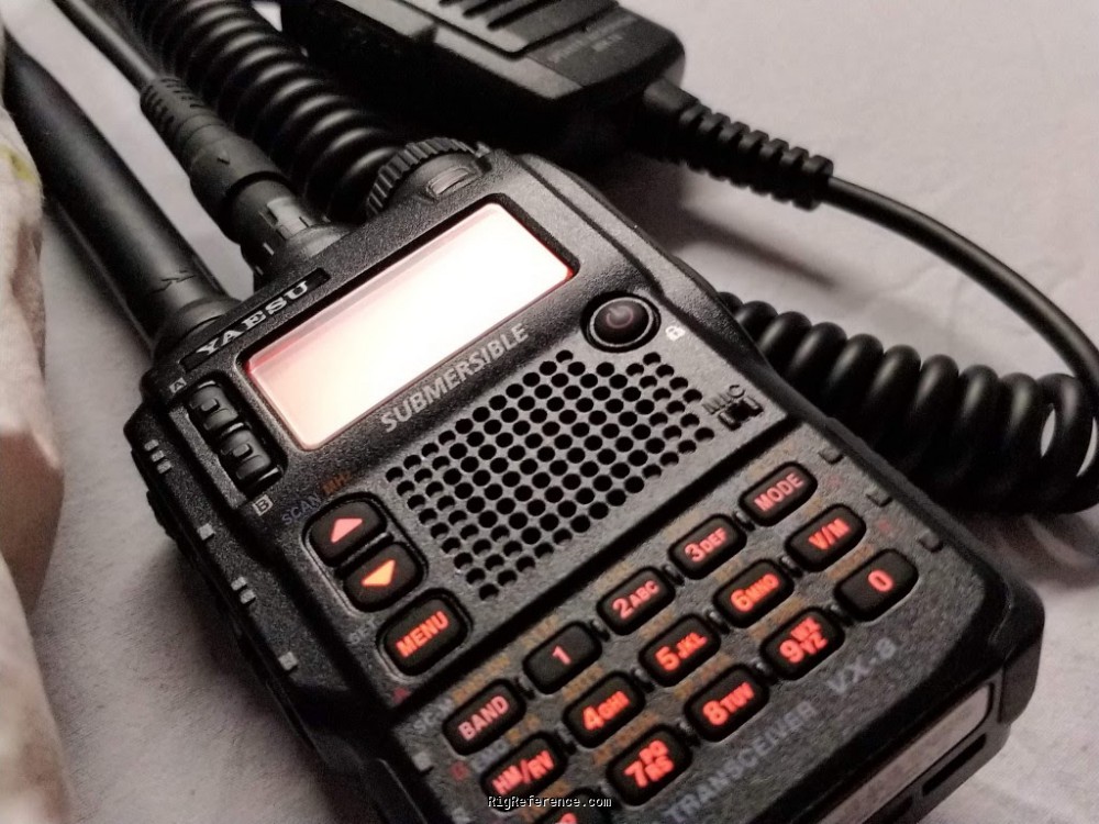 Yaesu VX-8DR, Handheld VHF/UHF Transceiver | RigReference.com